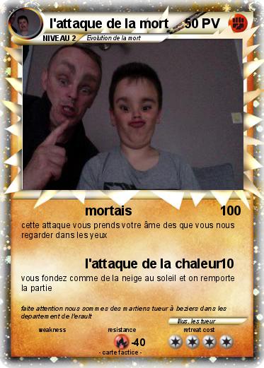 Pokemon l'attaque de la mort