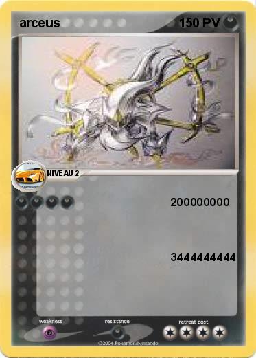 Pokemon arceus