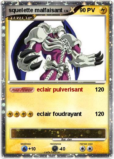 Pokemon squelette malfaisant