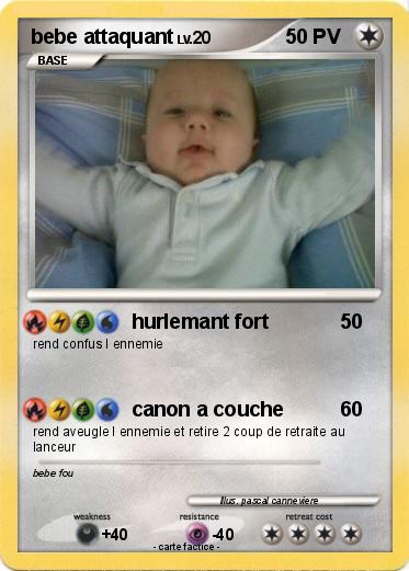 Pokemon bebe attaquant
