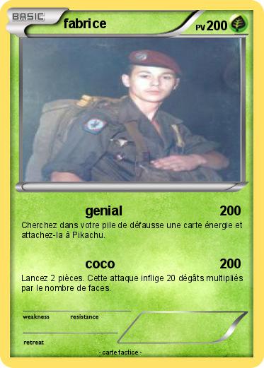 Pokemon fabrice