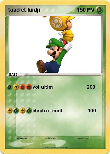 Pokemon toad et luidji