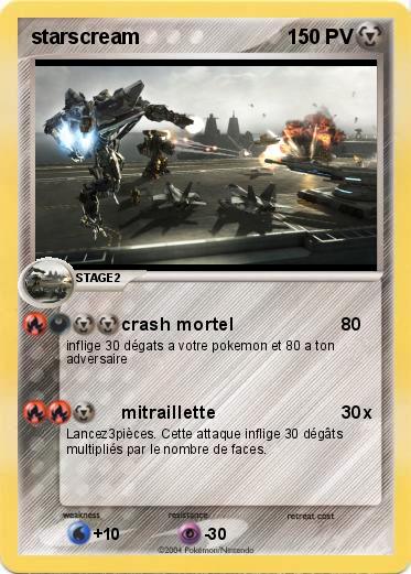 Pokemon starscream