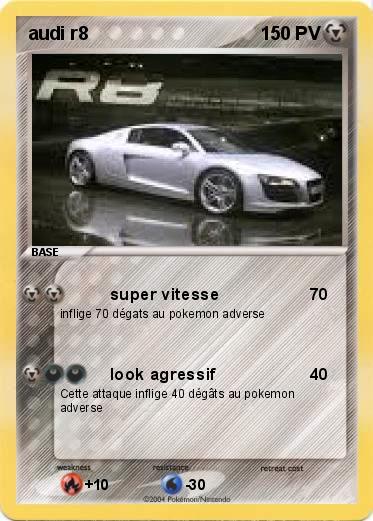 Pokemon audi r8