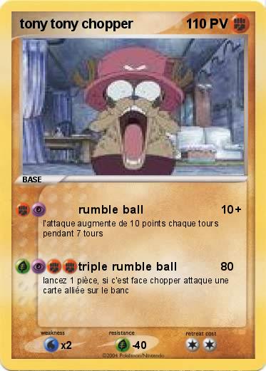 Pokemon tony tony chopper