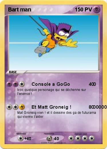 Pokemon Bart man      