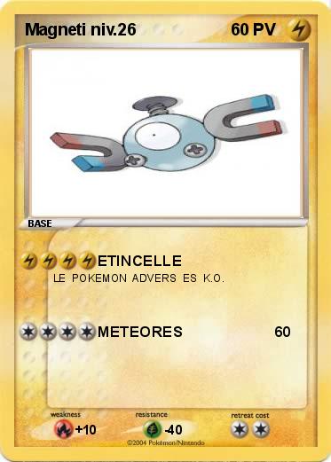 Pokemon Magneti niv.26