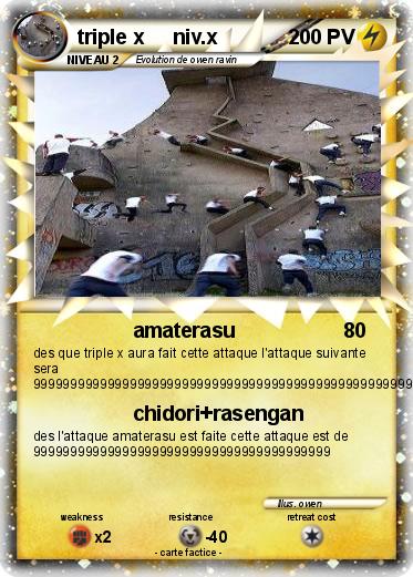 Pokemon triple x     niv.x