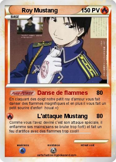 Pokemon Roy Mustang