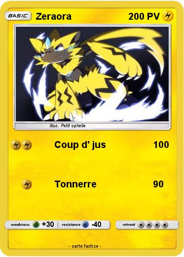 Pokemon Zeraora
