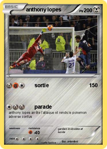 Pokemon anthony lopes