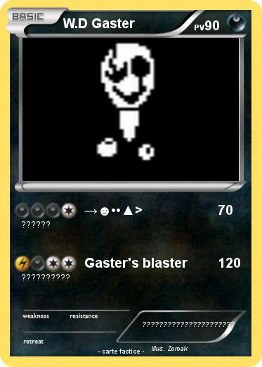 Pokemon W.D Gaster