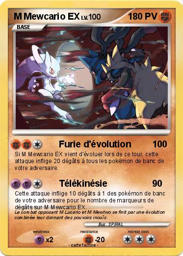 Pokemon M Mewcario EX