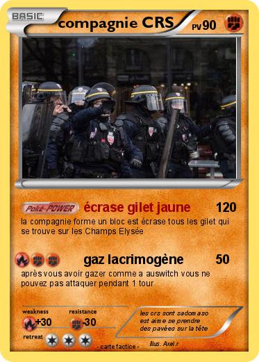 Pokemon compagnie CRS