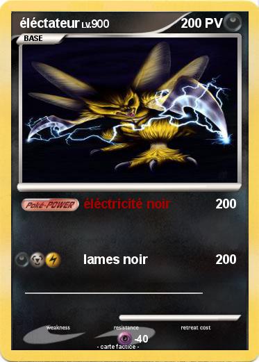 Pokemon éléctateur