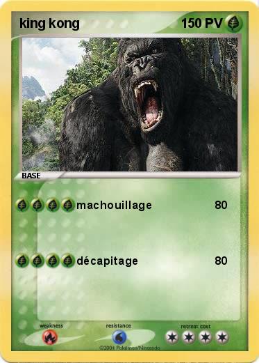 Pokemon king kong