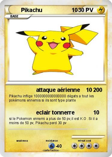 Pokemon Pikachu                   10