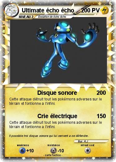Pokemon Ultimate écho écho