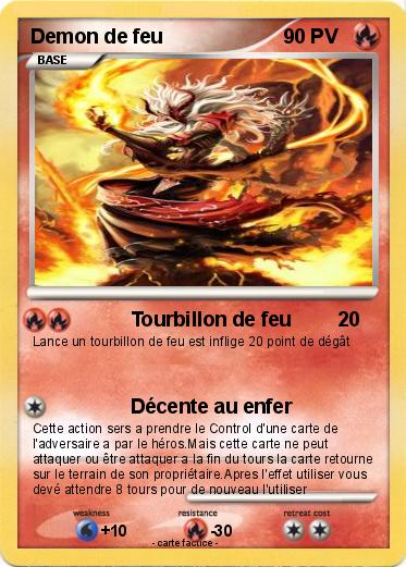 Pokemon Demon de feu
