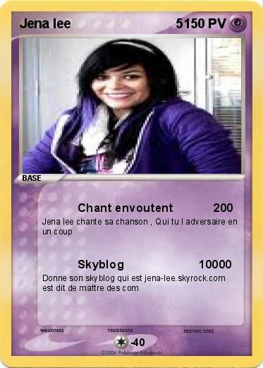 Pokemon Jena lee                             5