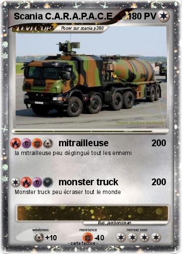 Pokemon Scania C.A.R.A.P.A.C.E