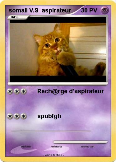 Pokemon somali V.S  aspirateur