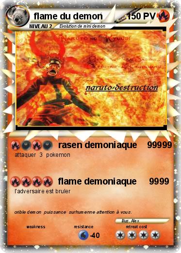 Pokemon flame du demon