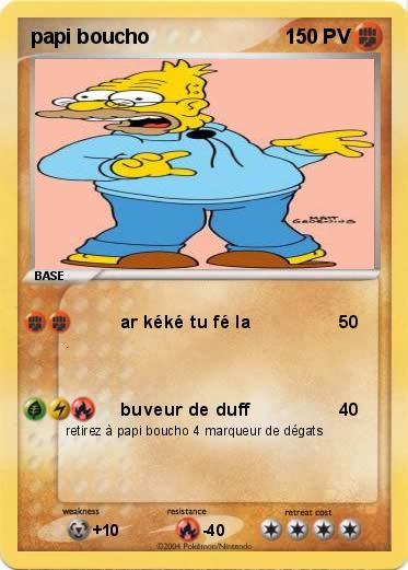 Pokemon papi boucho