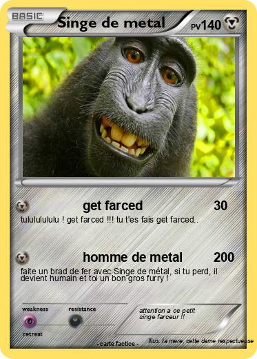 Pokemon Singe de metal