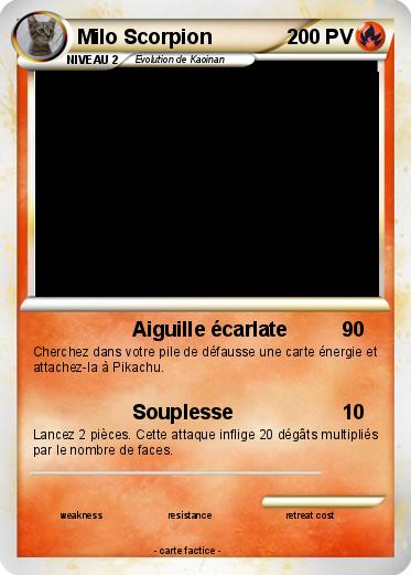 Pokemon Milo Scorpion