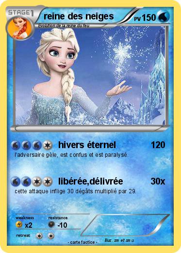 Pokemon reine des neiges