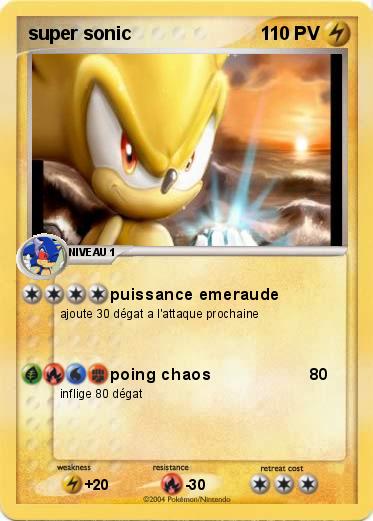 Pokemon super sonic