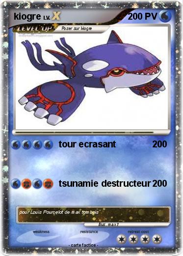 Pokemon kiogre