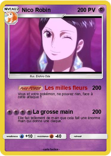 Pokemon Nico Robin