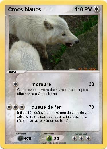Pokemon Crocs blancs