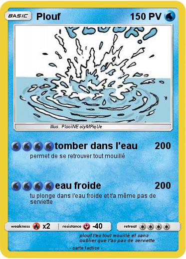 Pokemon Plouf