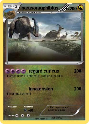 Pokemon parasorauphiblus