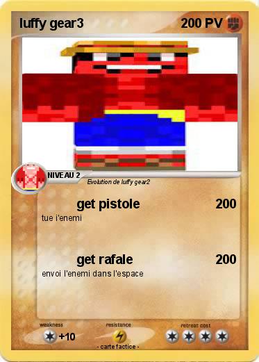 Pokemon luffy gear3
