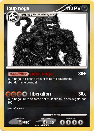 Pokemon loup noga