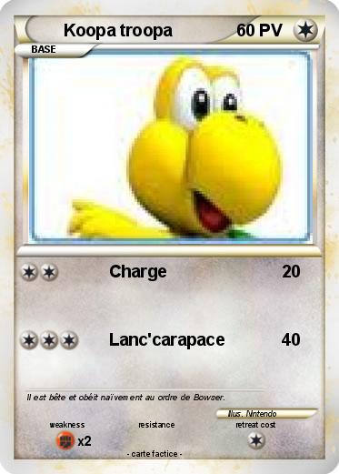 Pokemon Koopa troopa