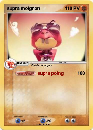 Pokemon supra moignon
