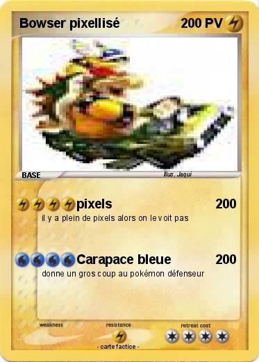 Pokemon Bowser pixellisé