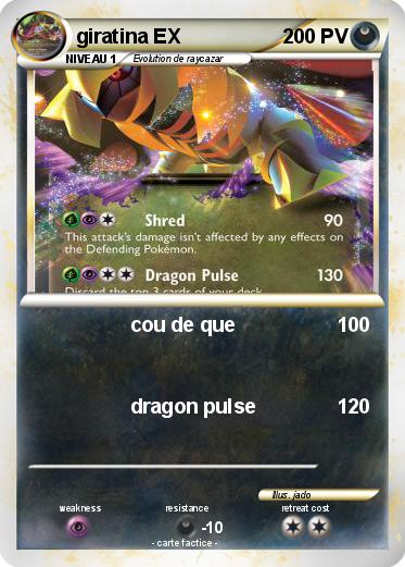 Pokemon giratina EX