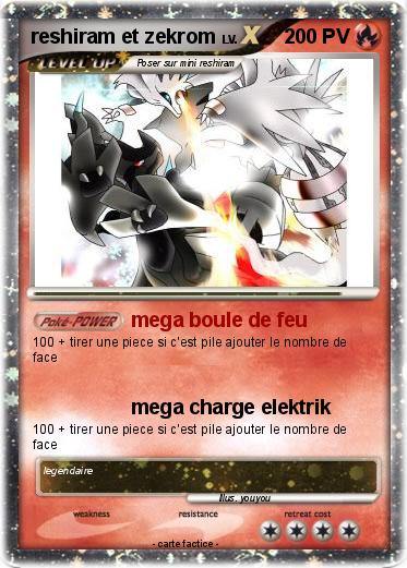 Pokemon reshiram et zekrom