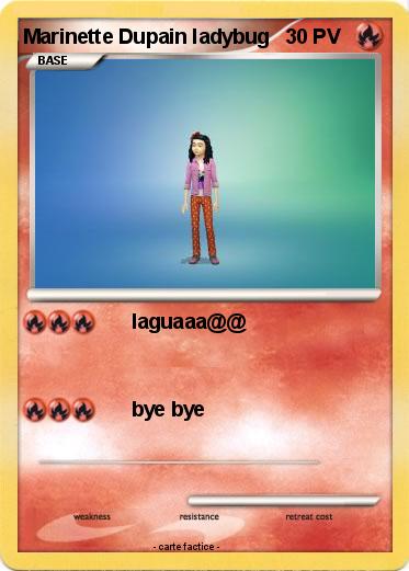 Pokemon Marinette Dupain ladybug