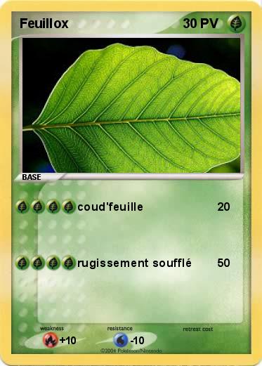 Pokemon Feuillox