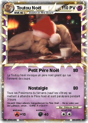 Pokemon Toutou Noël
