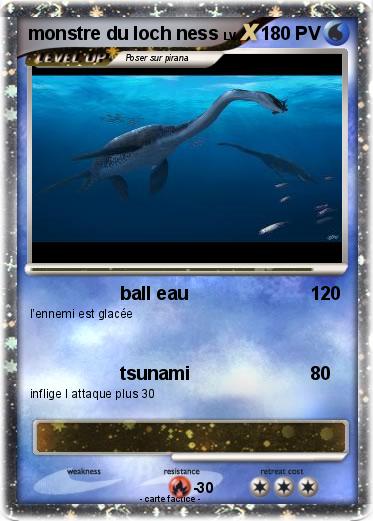 Pokemon monstre du loch ness
