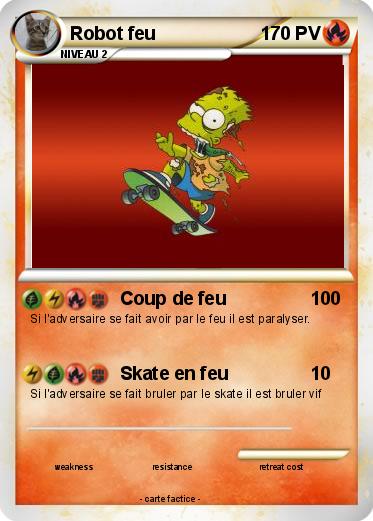 Pokemon Robot feu
