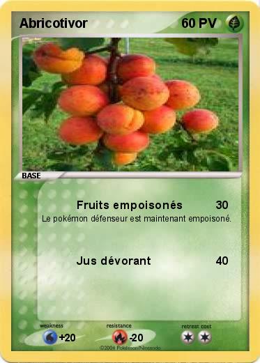 Pokemon Abricotivor